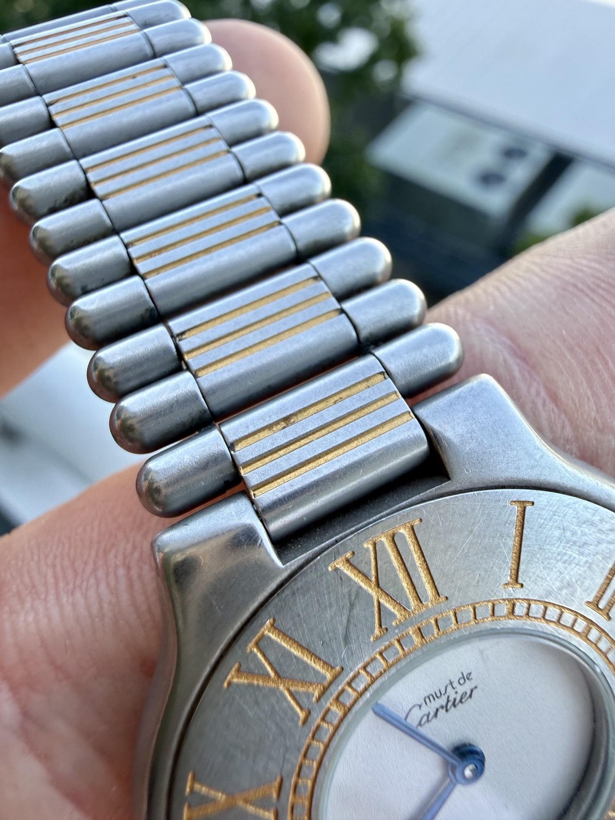 Cartier Must De 21 Cartier 31mm Quartz W10050F4 – No box No papers