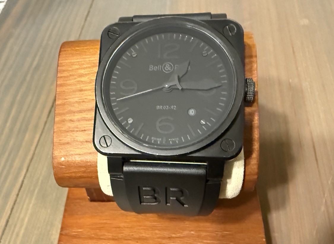 Bell & Ross BR 03-92 Phantom Black Dial 42mm Automatic Men’s BR03-92 Steel/PVD