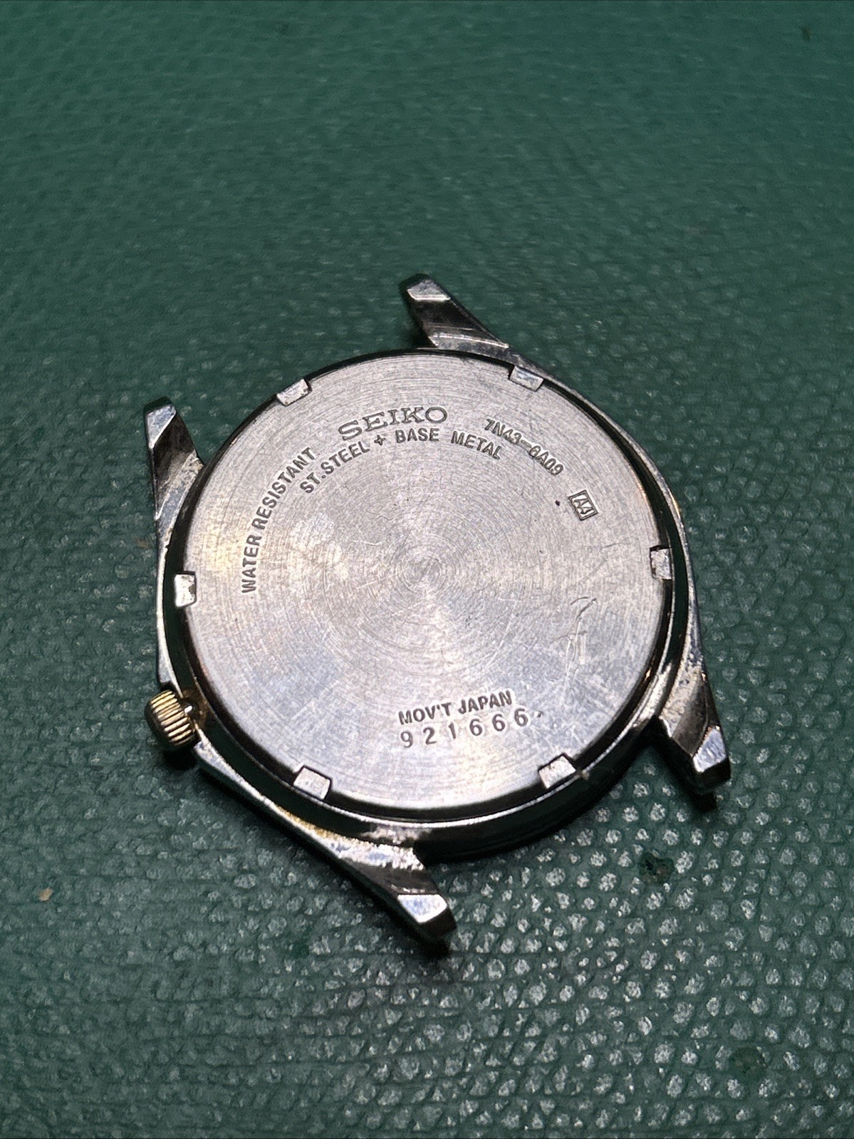 Seiko Men’s 36mm Vintage 1980’s Gold Plated Watch 7N43 6A09
