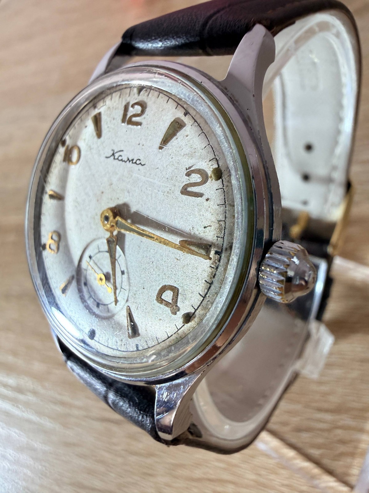 RARE/SERVICED VINTAGE Kama 17 Jewels Soviet Vintage USSR Mechanical watch 1950s