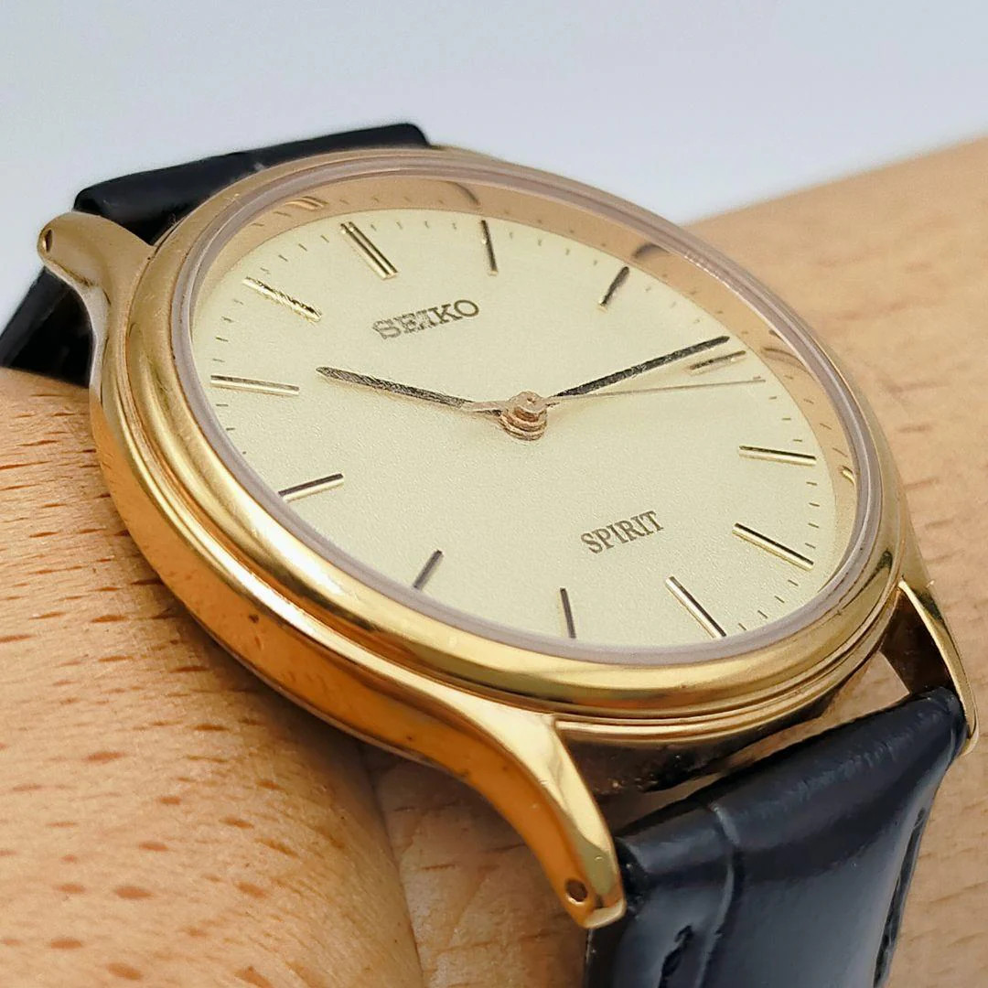 Seiko Spirit Gold 33mm Quartz Watch