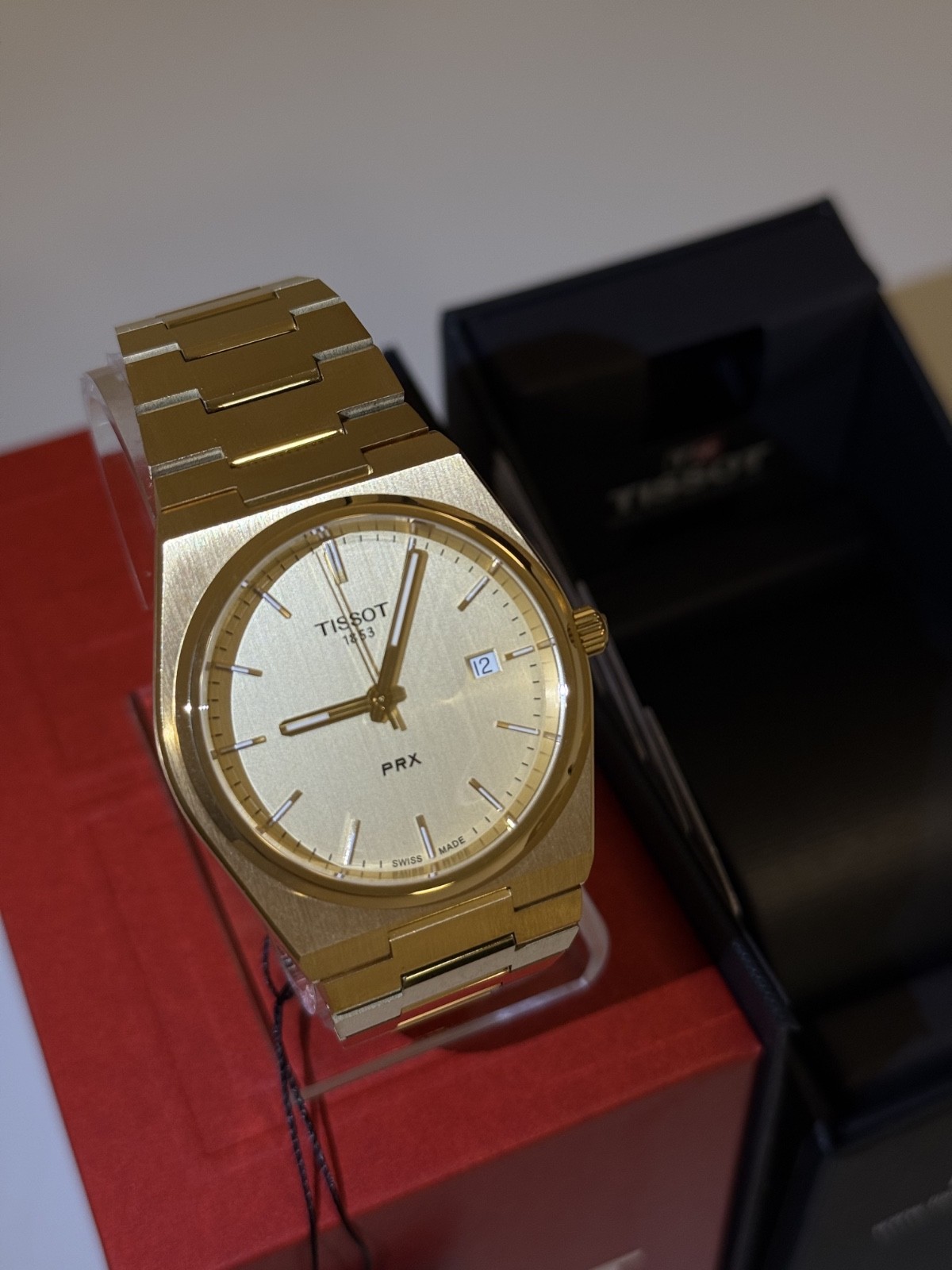 Tissot PRX Gold Men’s Watch – T137.410.33.021.00
