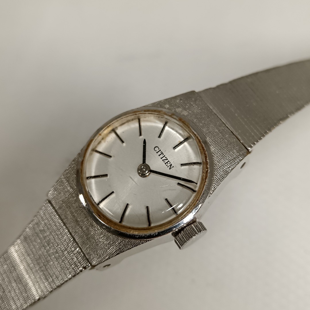 Citizen Wrist Watch Silver Stainless Steel Vintage *Spares/Repairs* | Preloved