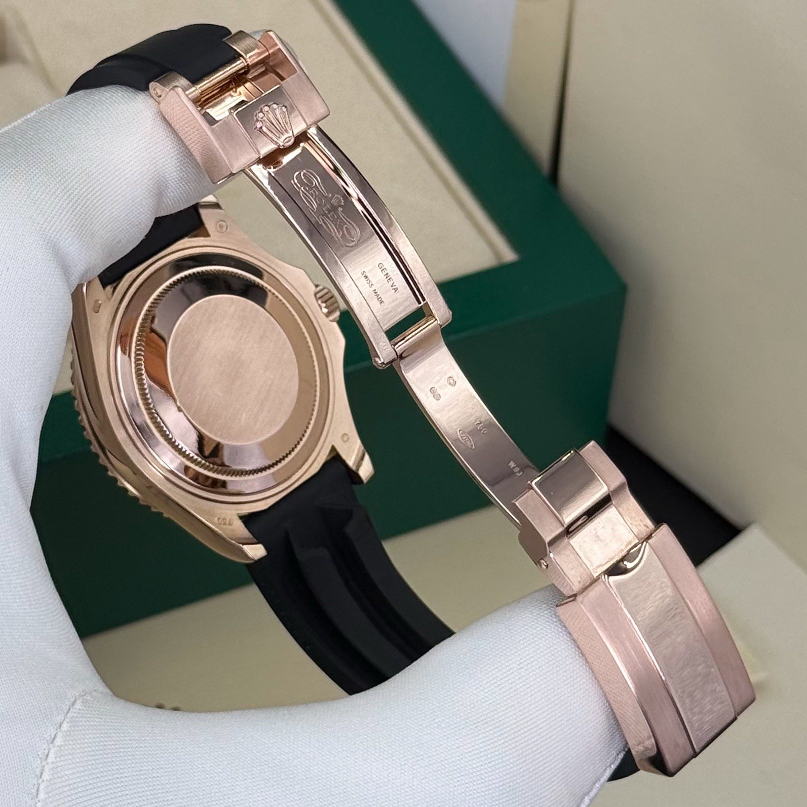 Rolex Yacht-Master 37 Rose Gold Certified Rolex Preowned 2024 Ref 268655