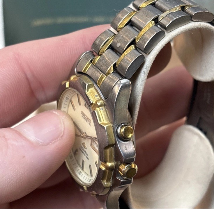 Seiko Kinetic Titanium Sports 100 Men’s Watch, Previously Owned