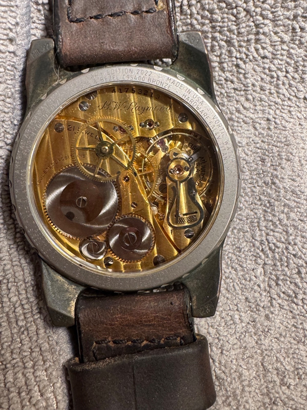 Vortic Watch Elgin GCT 1of15conversion pocketwatch