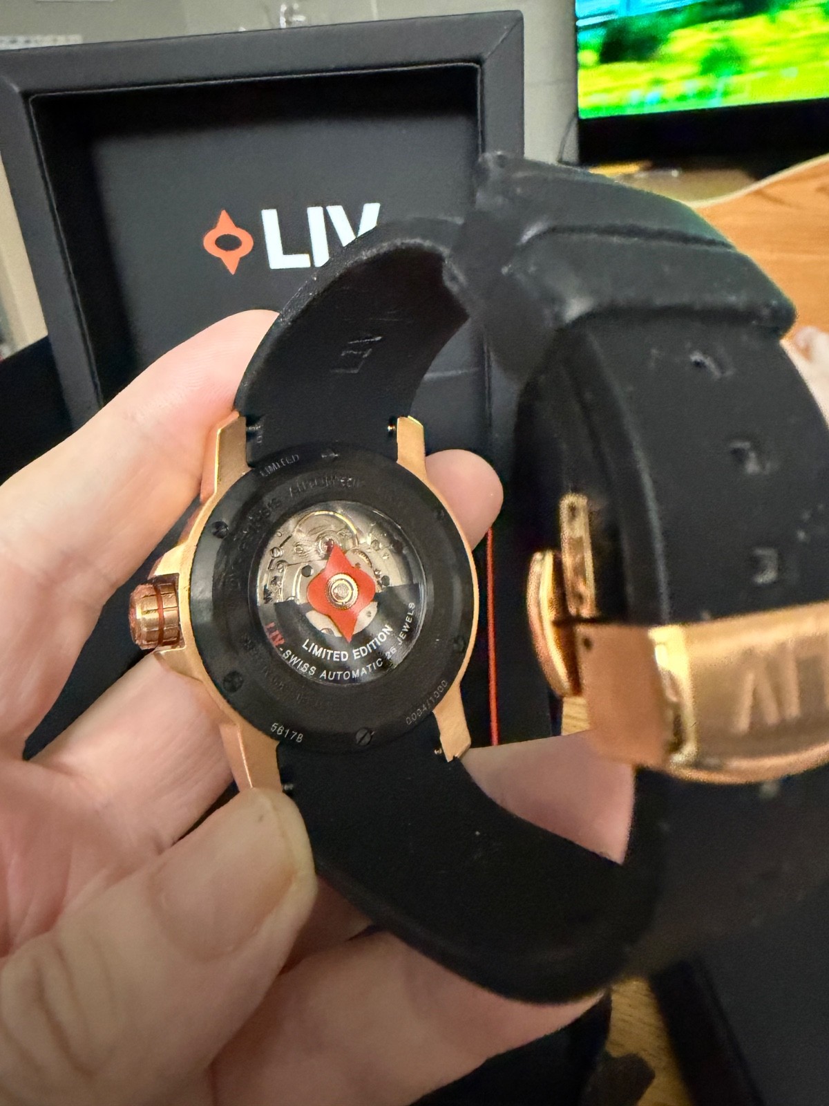 LIV Watch Bavarian Rose Fusion GX-Diver’s 44mm
