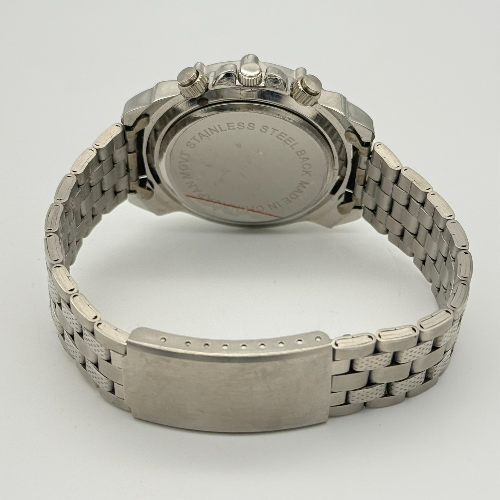 Unworn Men’s BELL & ROSE Silver Tone, Steel Bracelet Watch, 42mm, Analog, Quartz