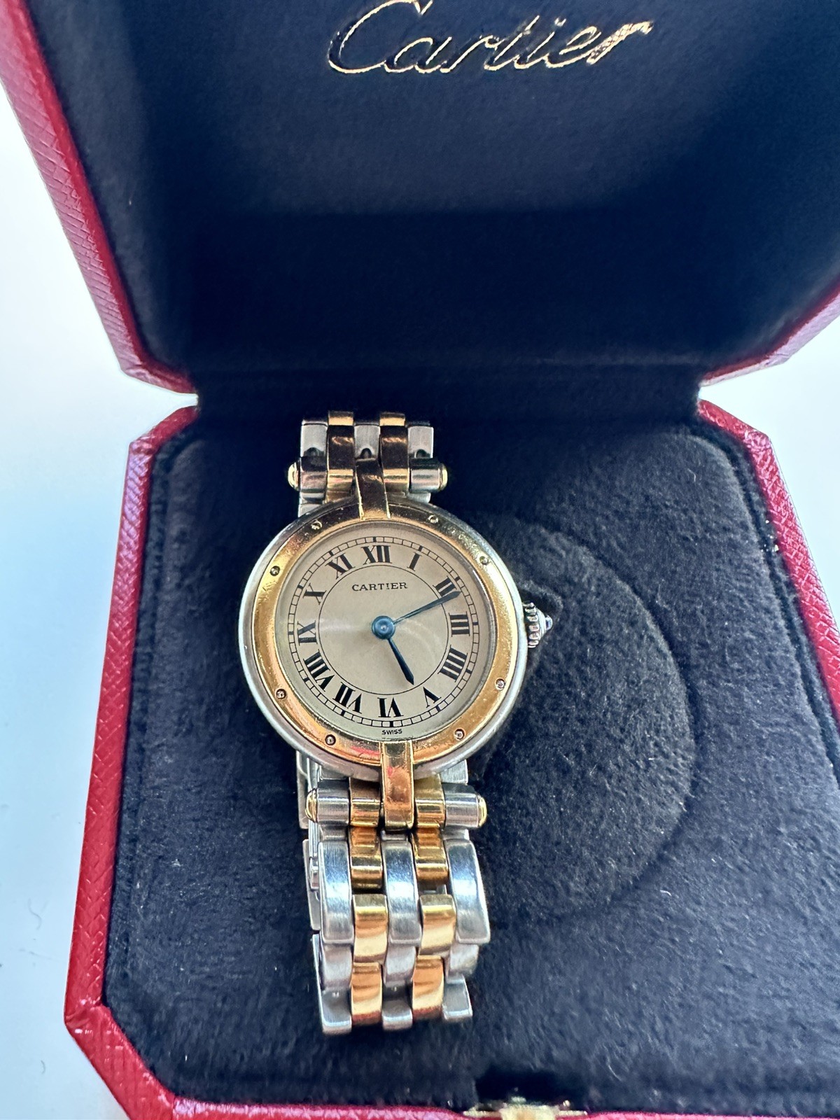 Cartier Panthere Vendome Small Vintage watch stainless steel 18k gold 12851