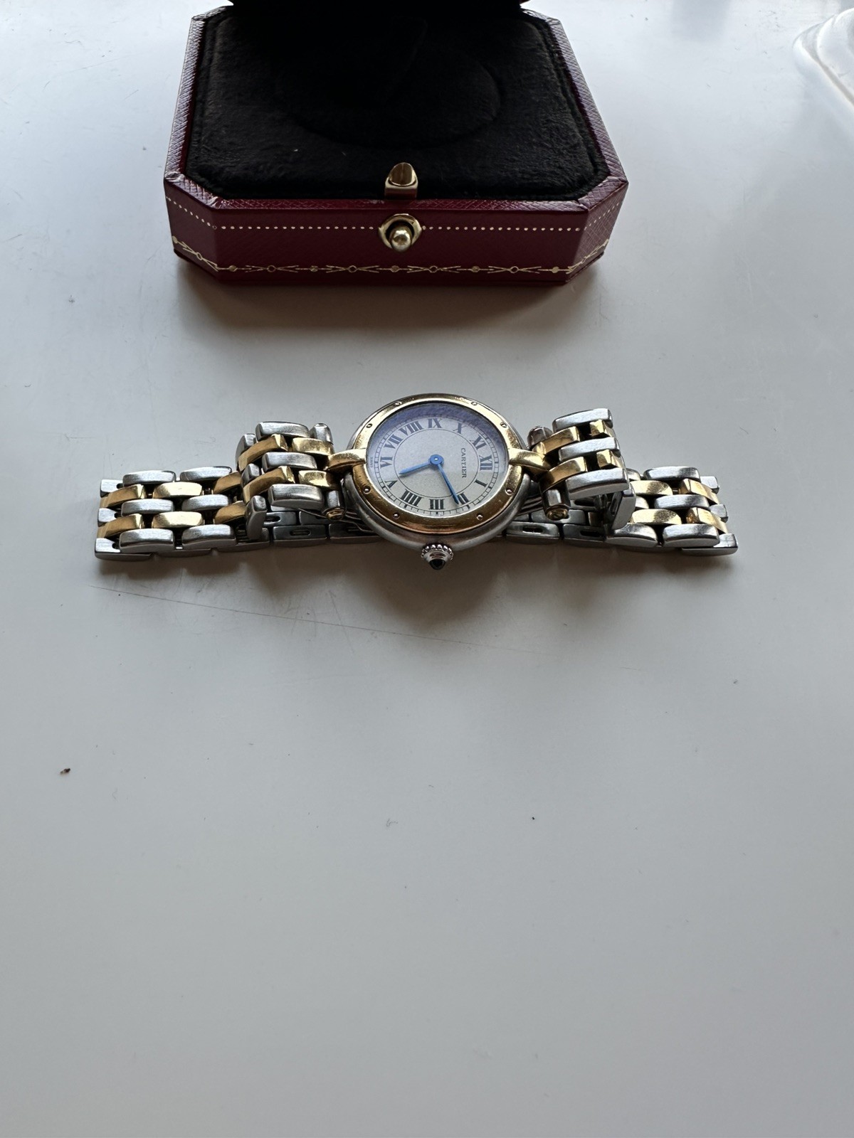 Cartier Panthere Vendome Small Vintage watch stainless steel 18k gold 12851