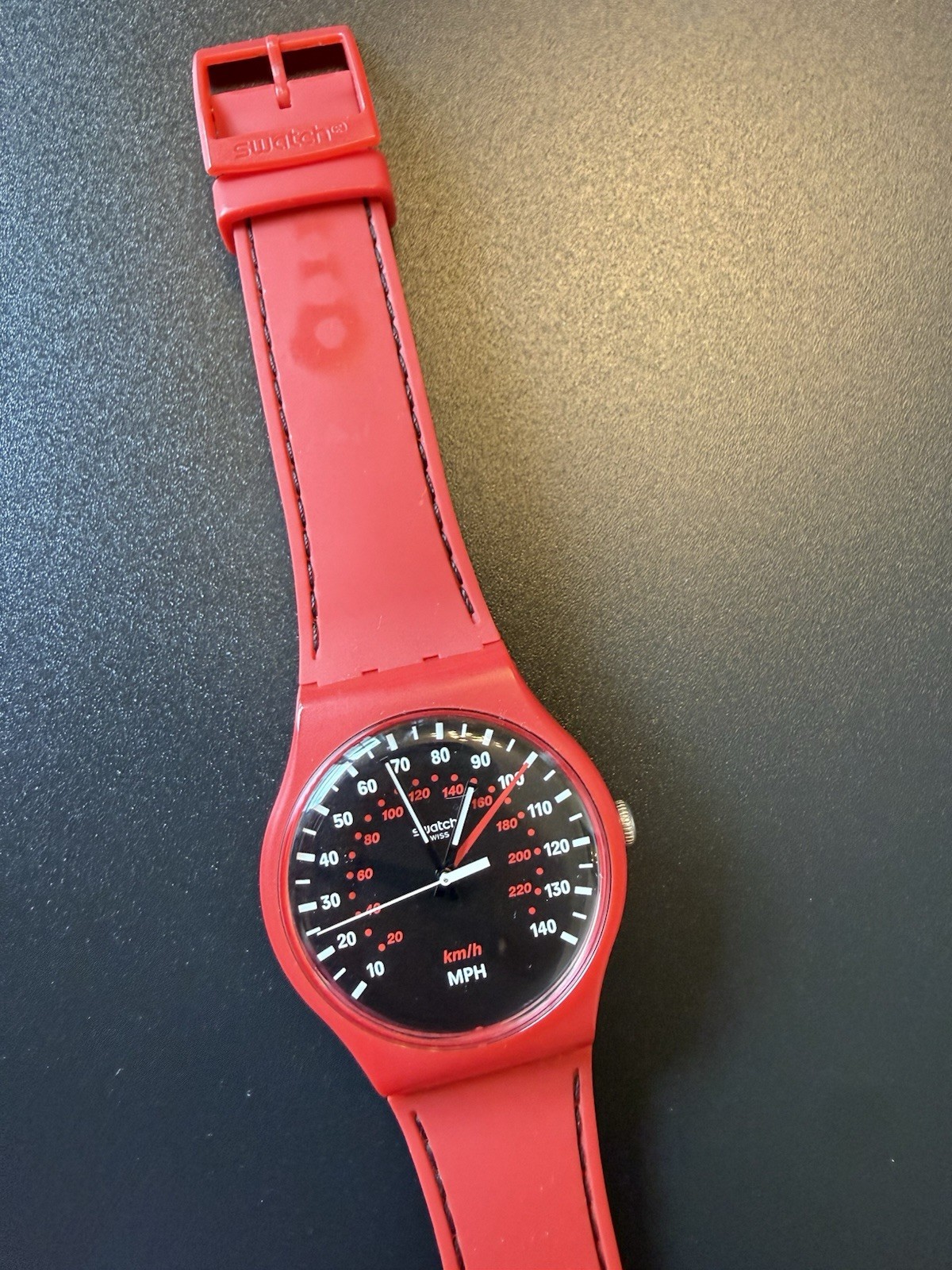 For sale: Swatch Red Brake Watch