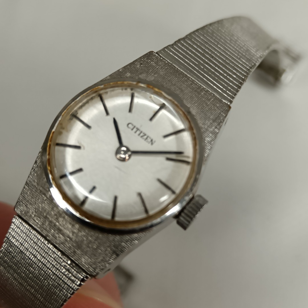 Citizen Wrist Watch Silver Stainless Steel Vintage *Spares/Repairs* | Preloved