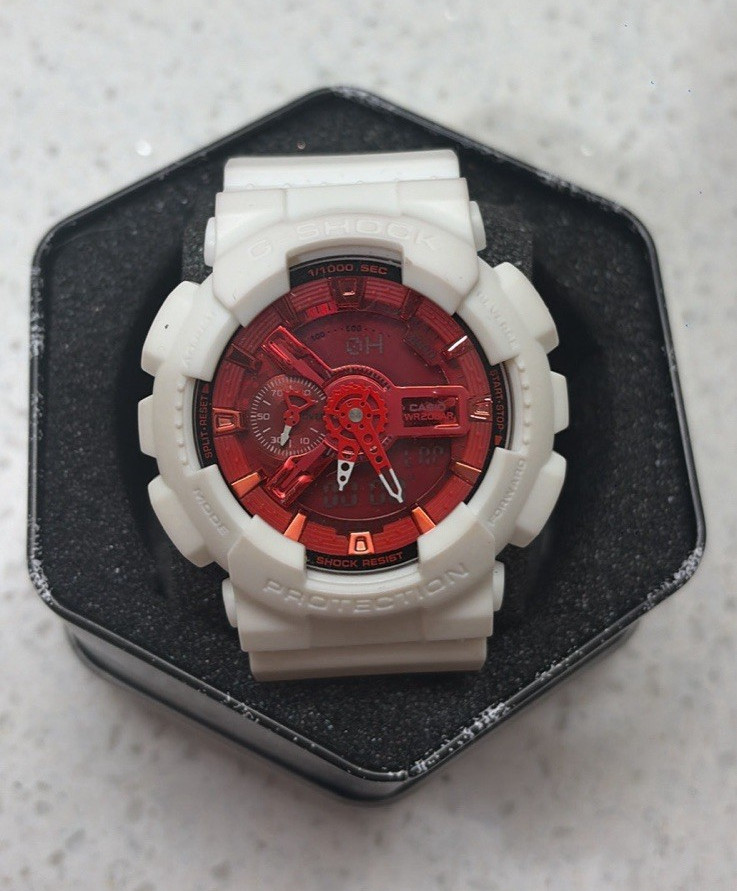 G-Shock/ red face