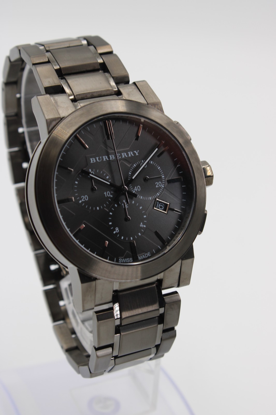 BURBERRY The City BU9354 Dark Gray Men’s Watch 42mm