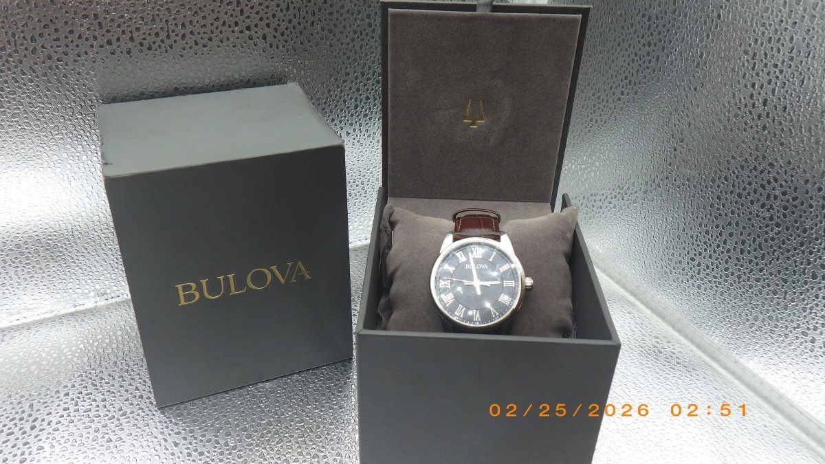Bulova Classic Quartz Men’s Watch 96A221 (TDW042898)