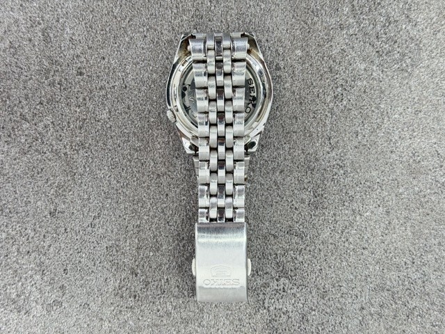 Seiko 5 Automatic Men’s Watch 7S26-01V0 21 Jewels See-Through Caseback 30mm