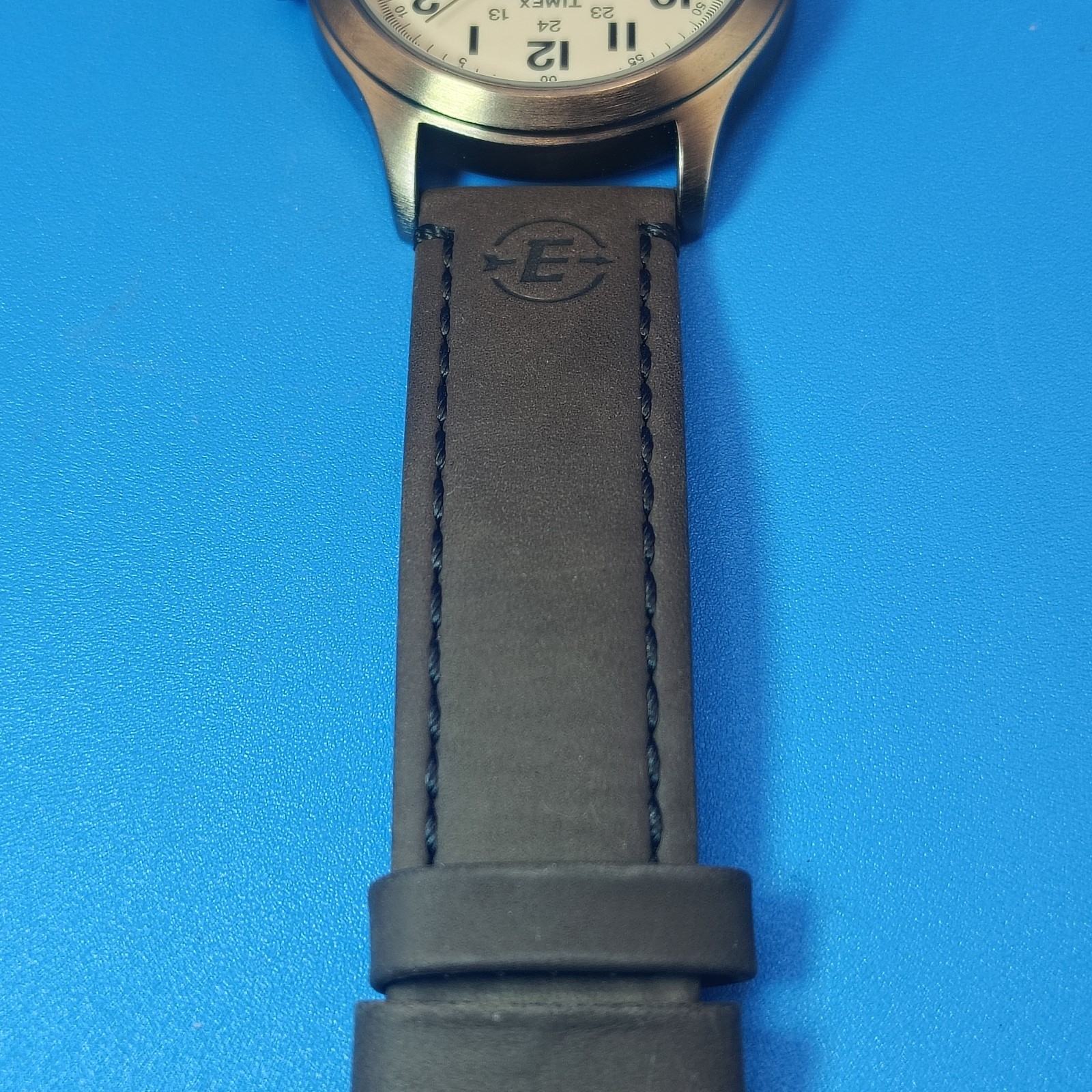 2017 Timex Expedition Indiglo Date 36mm Mens Quartz Field Military Watch Mint