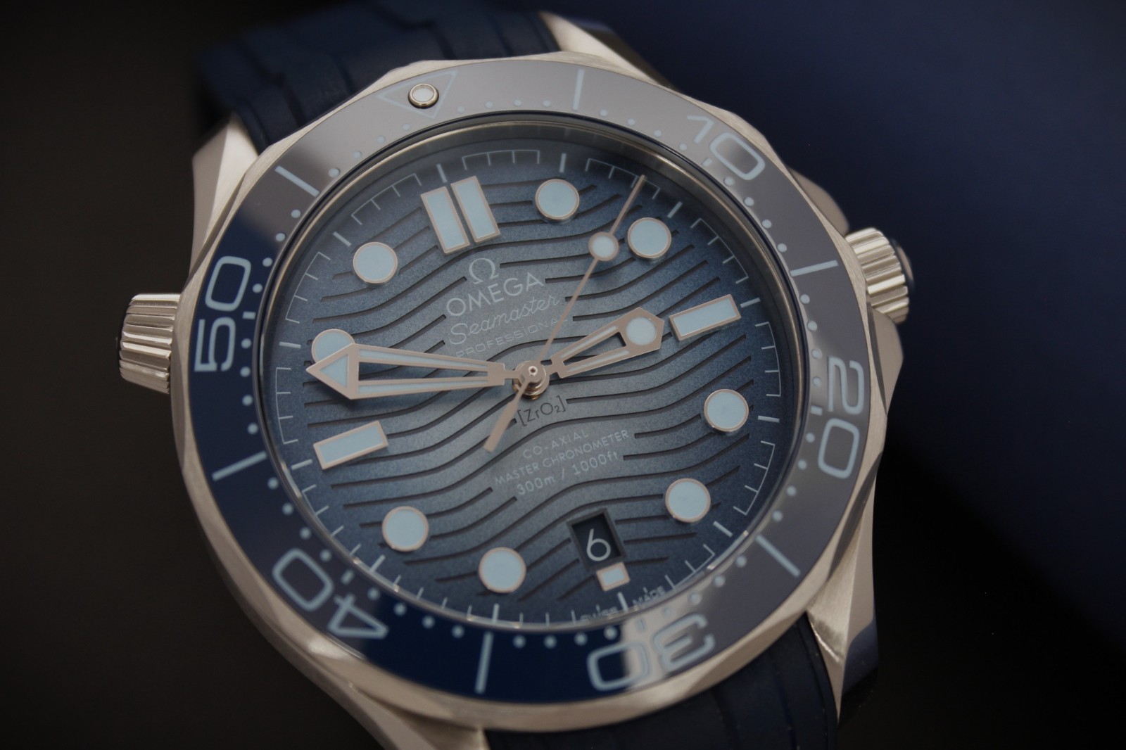 Omega Seamaster Diver 300m Summer Blue 2024 Full Set inc Omega Warranty to 2029
