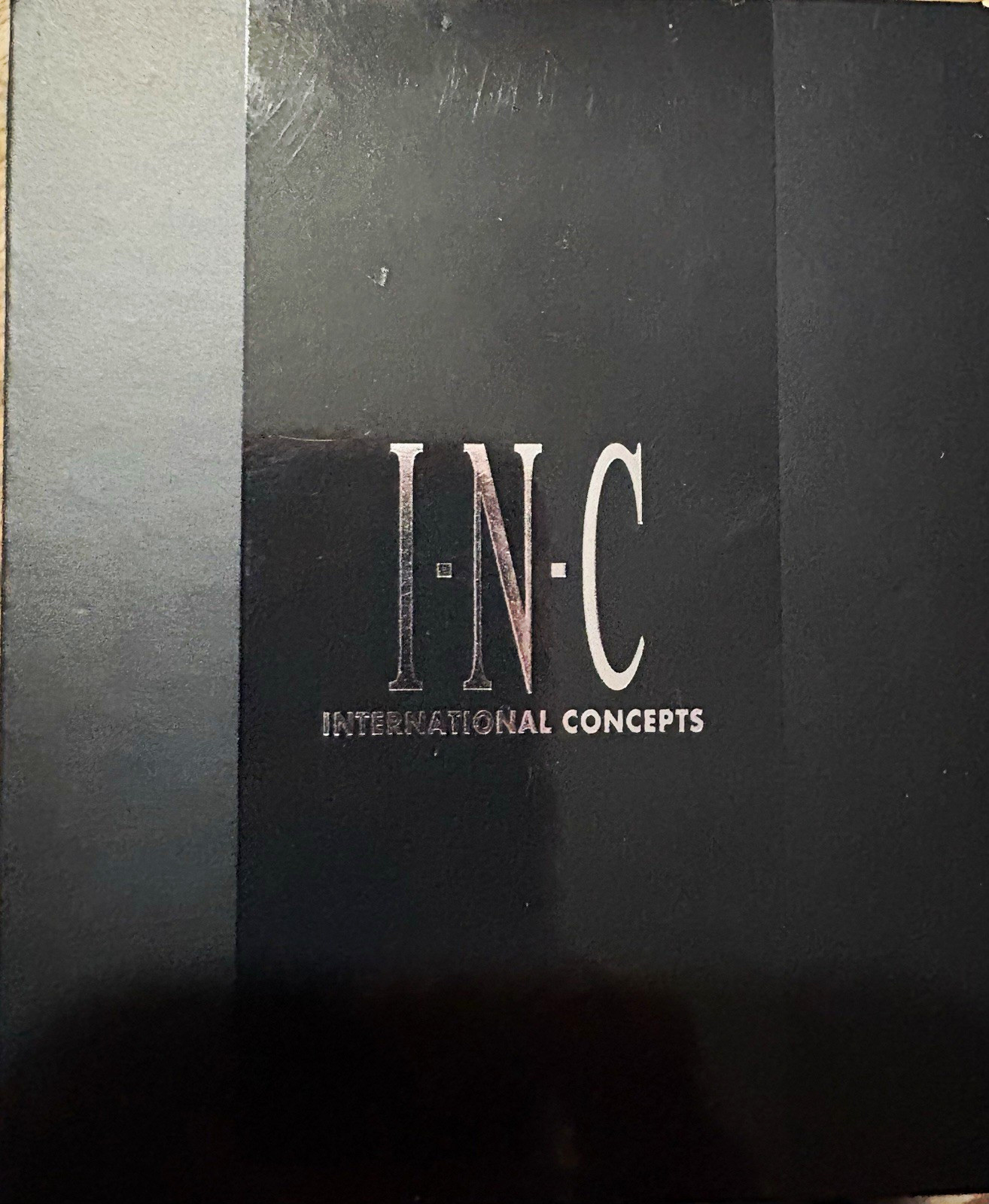 I.N.C International Concepts Women’s Quartz Watch Blue/Silver Bezel w/ Box