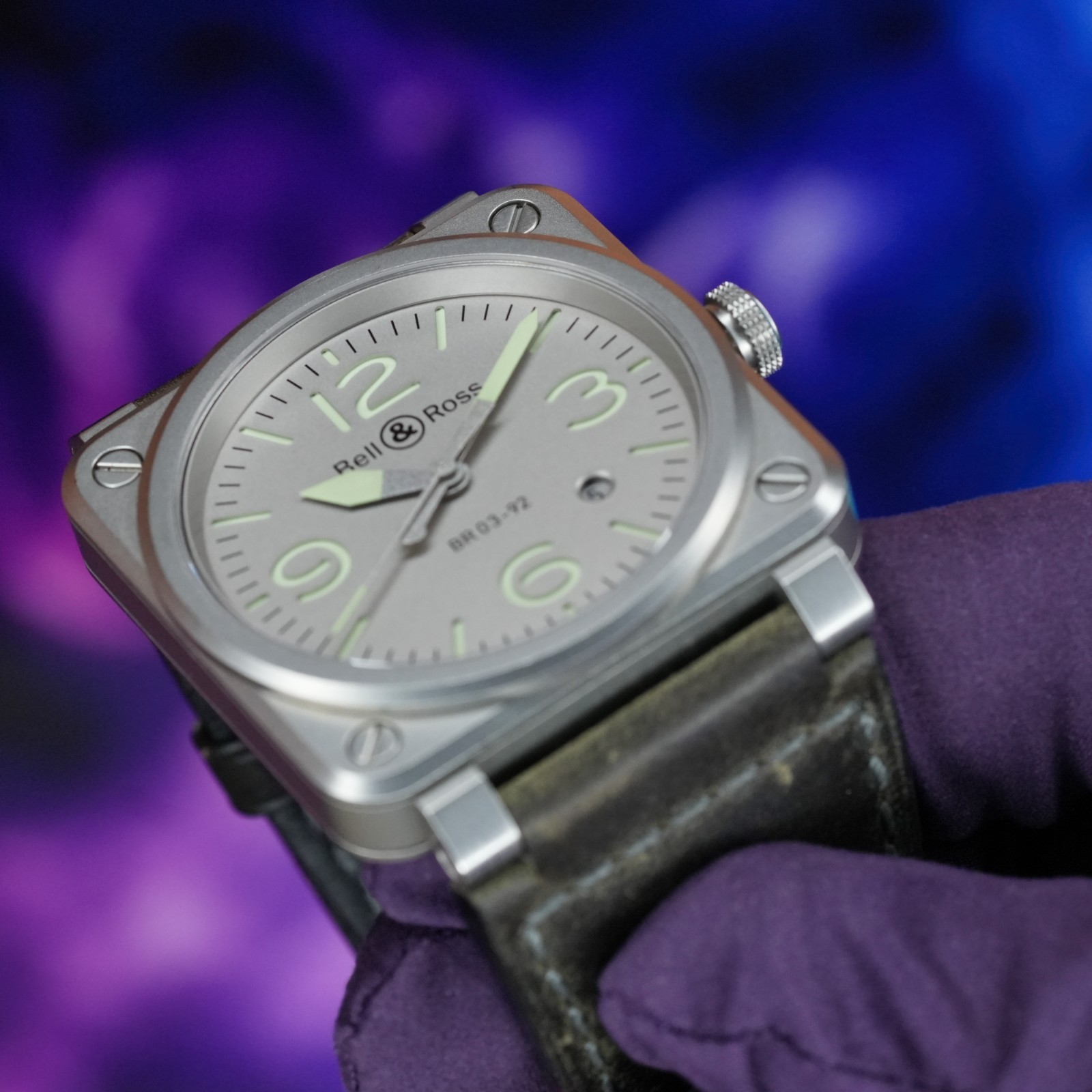Bell & Ross BR 03-92 HOROLUM Limited Edition of 500 Aviation Type Men’s Watch