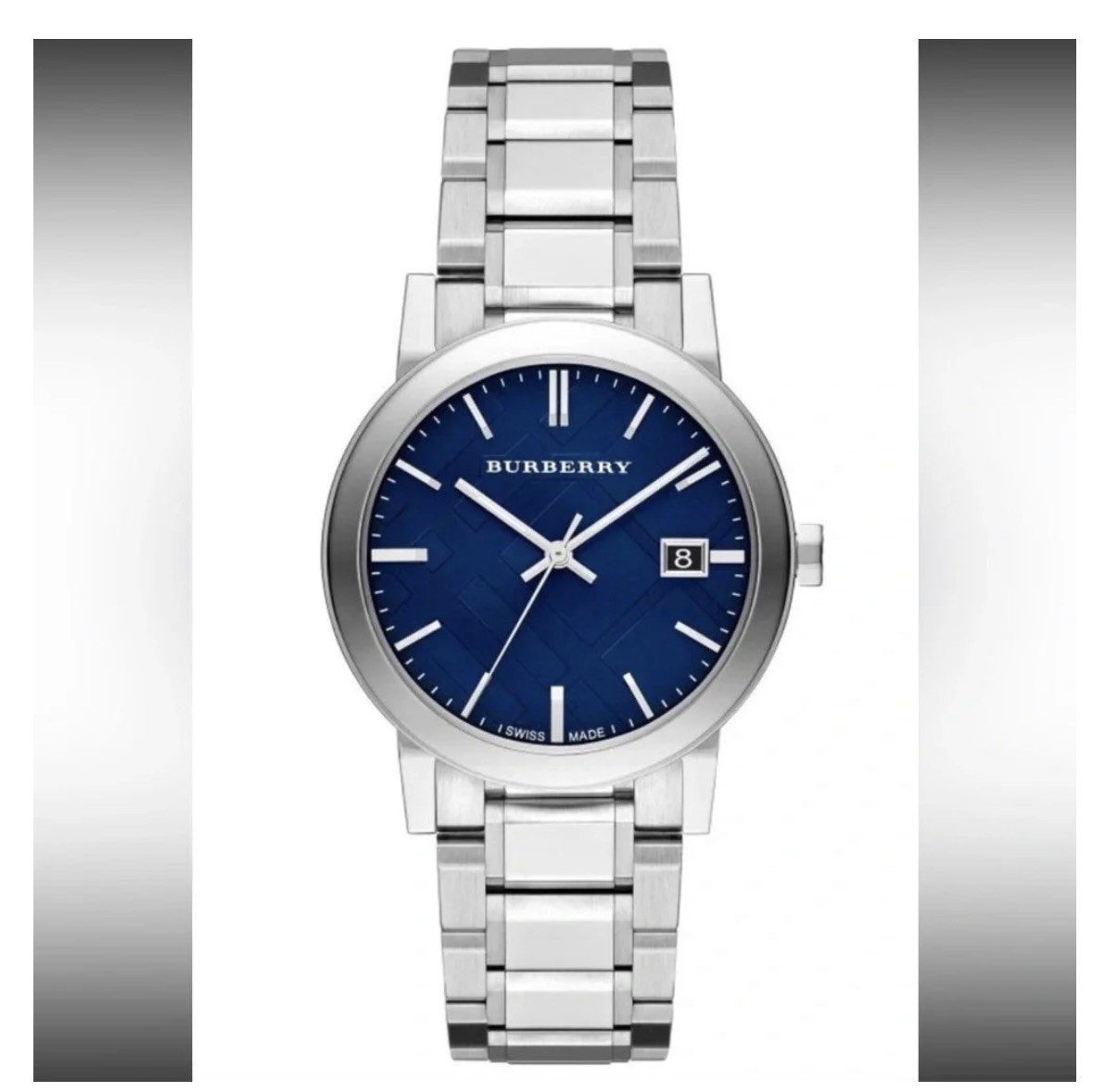 Burberry Men’s Watch The City – 40MM Steel Blue (BU9031) Watch