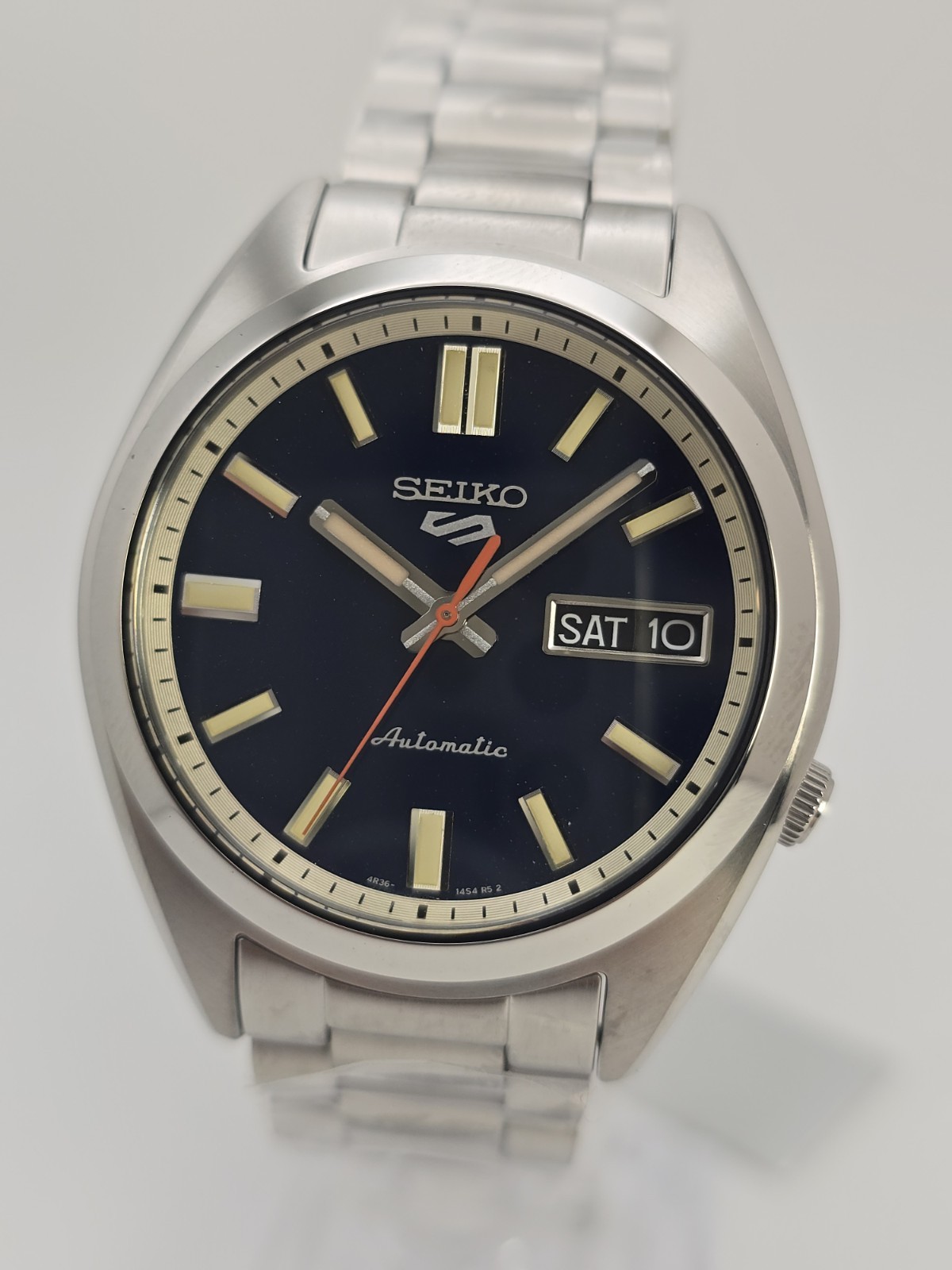 Seiko 5 Sports SRPK87K1 Blue Sunray Dial SNXS Series Automatic 37mm Watch
