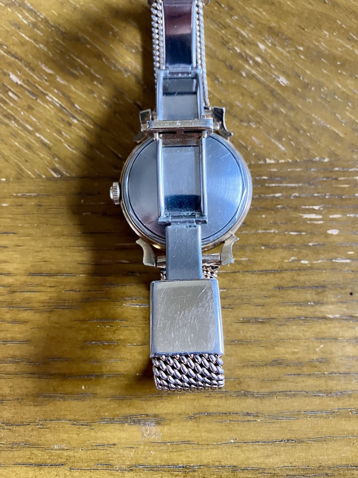 Men’s Vintage Cyma Automatic Bumper Watch Stainless Steel & Gold Filled