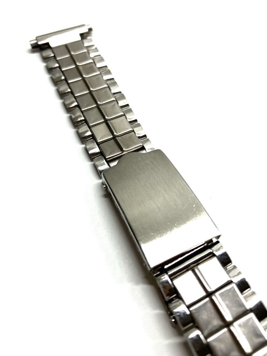 Stainless Steel Belt for Wristwatch Vintage Item 16.5 21mm Length Approximately