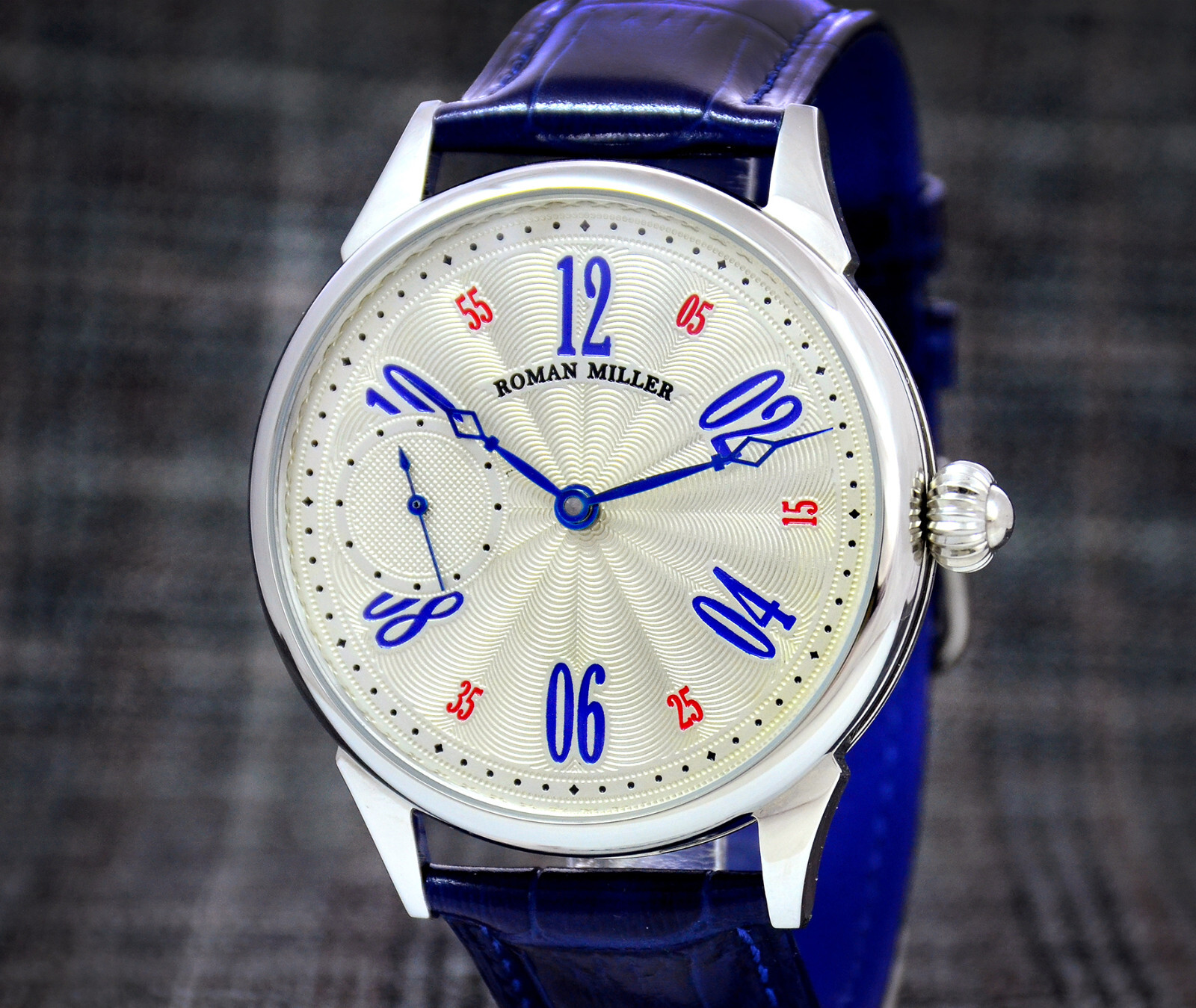 Luxury Watch Silver Dial Mechanical Men’s Watch Boyfriend Gift Husband Gift