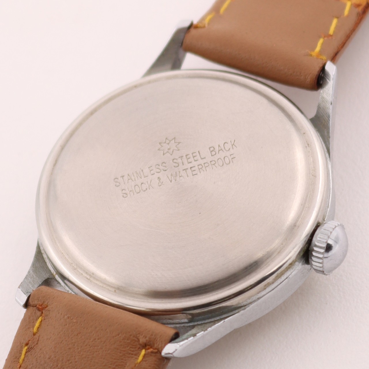 Vintage 30mm Junghans Trilastic 17J Men’s Mechanical Wristwatch Germany Chrome