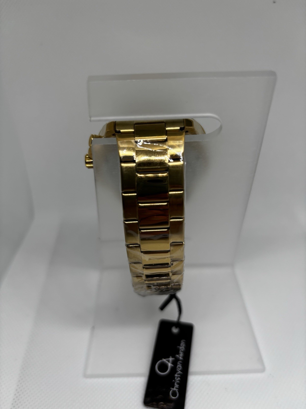 Christian Arden Men’s 40-43.9mm Quartz Gold Dial Chronograph Date 30m