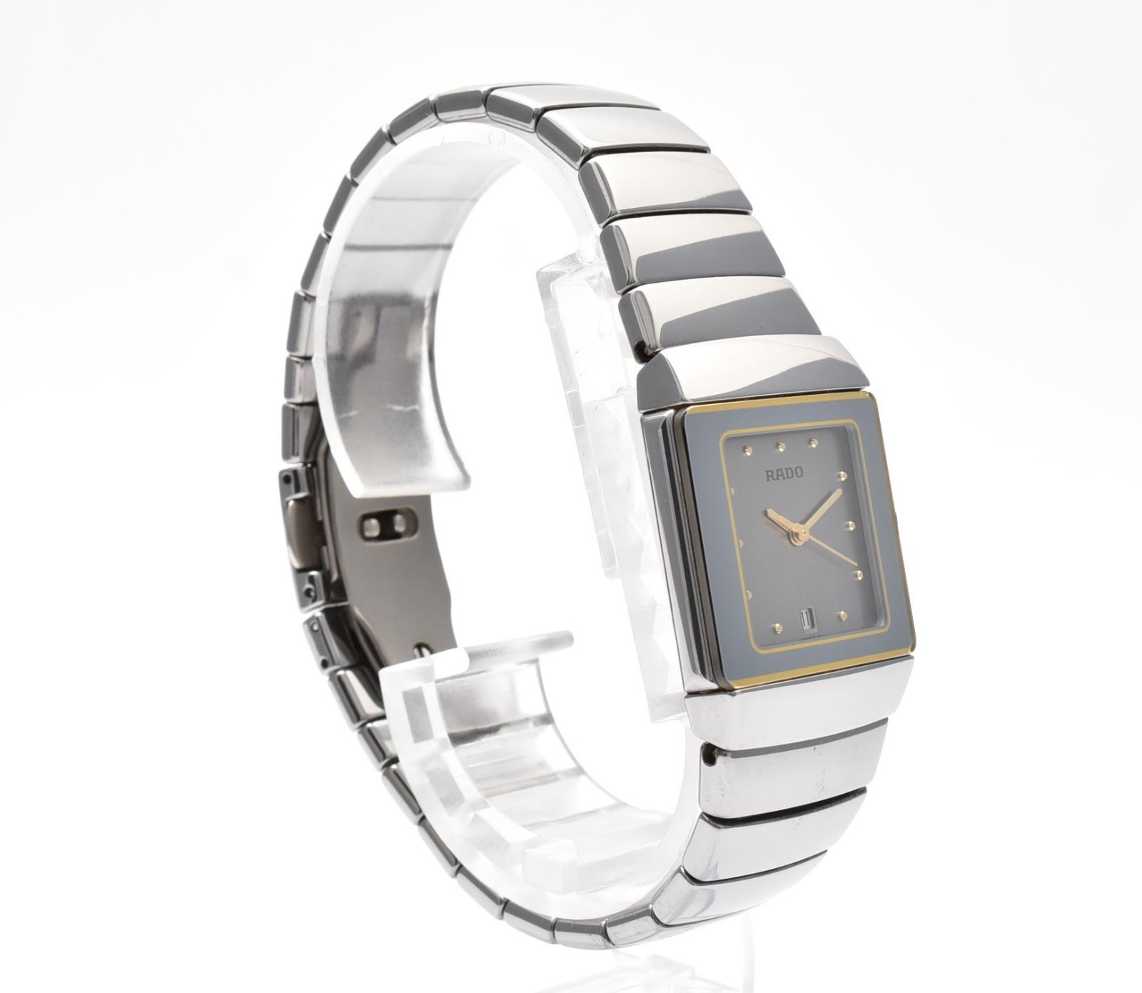 Rado Diastar 111.0333.3 Date Ceramic Quartz 26mm Women’s Watch JAPAN
