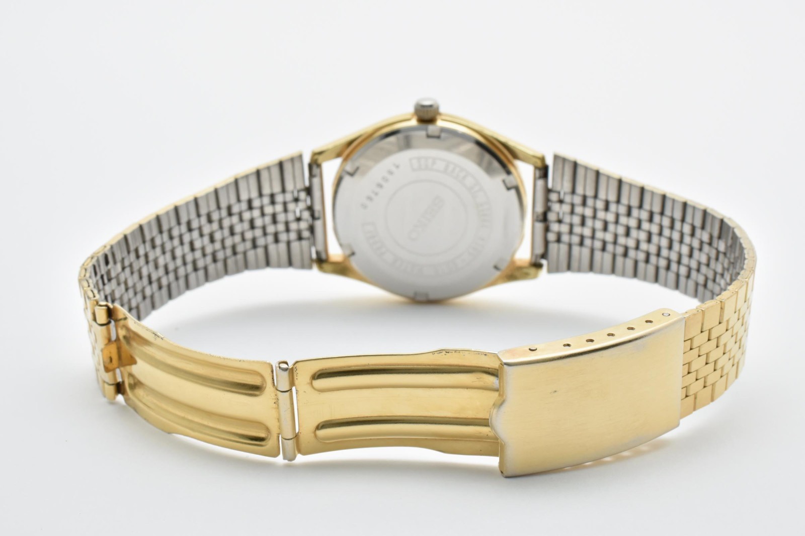 Vintage [Exc+5] SEIKO 8305-8010 SEIKOMATIC-R Gold 35mm Automatic Men Watch JAPAN