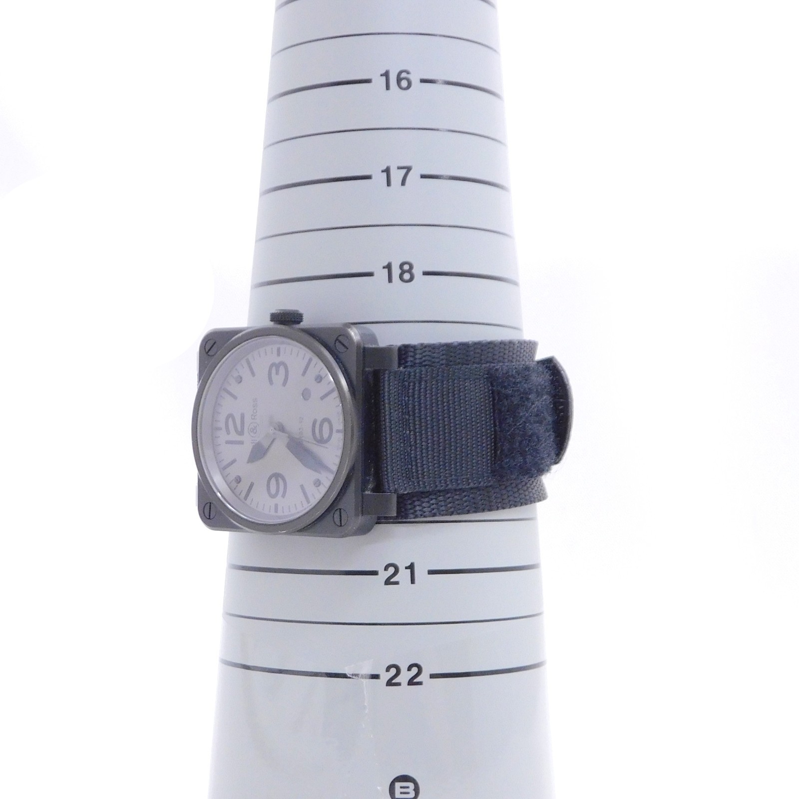 Bell & Ross BR03-92 Aviation Command S. Steel Automatic Men’s Wrist Watch #W126