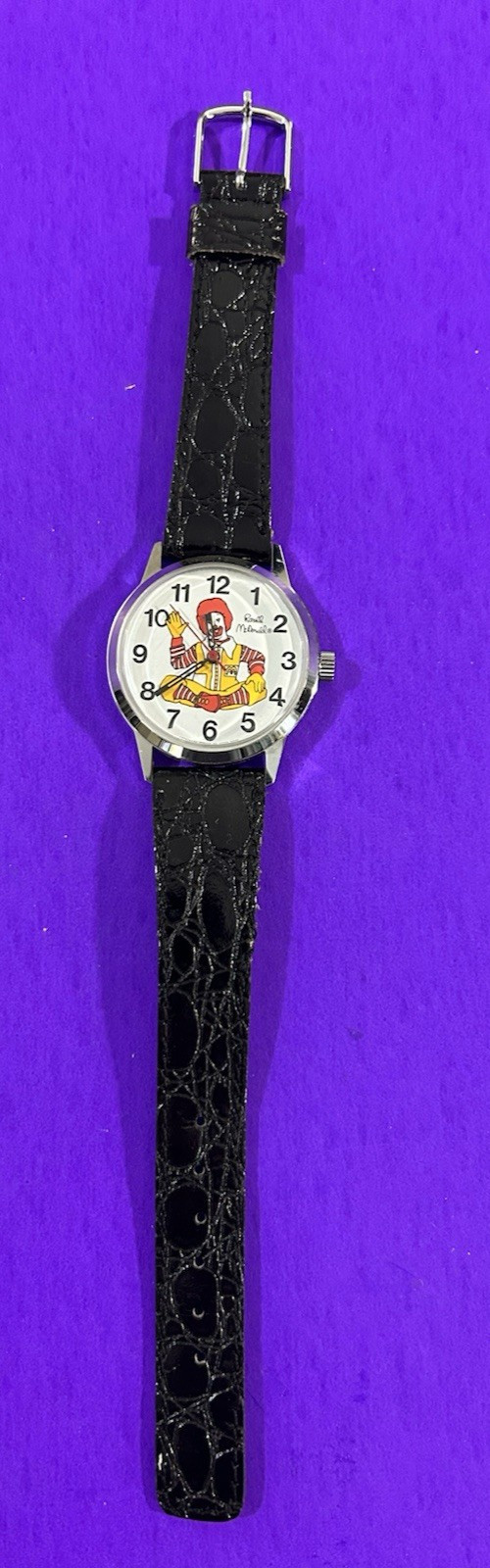 Vintage Ronald McDonald Watch: NONE Like THIS on eBay !! Barely Worn: LOOK !!