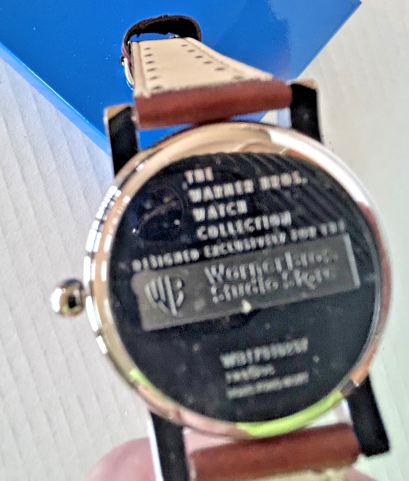 Vintage Superman Watch ( Flying around the Hands) WBSS 1997 Warner Bros. Store