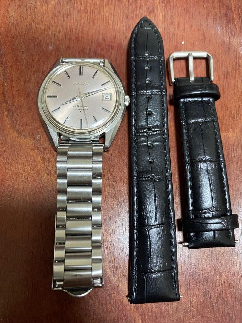 Vintage SEIKO Skyliner 6102-8000 Manual Wind Watch