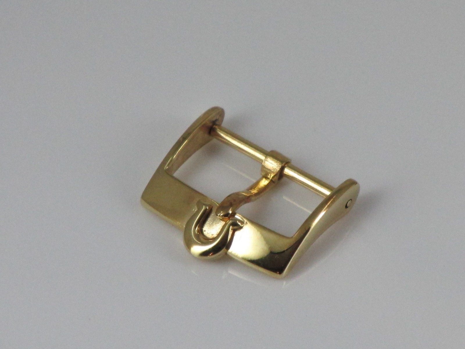 OMEGA GOLD LAMINATED BUCKLE 16mm BUCKLE OMEGA 16mm GOLD PLATED