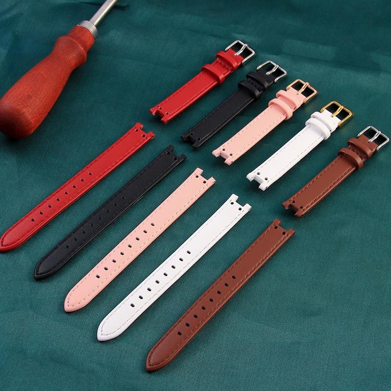 for Anne Klein Quality Genuine Leather Watch Band Straps Women Ak2618 2157 2156