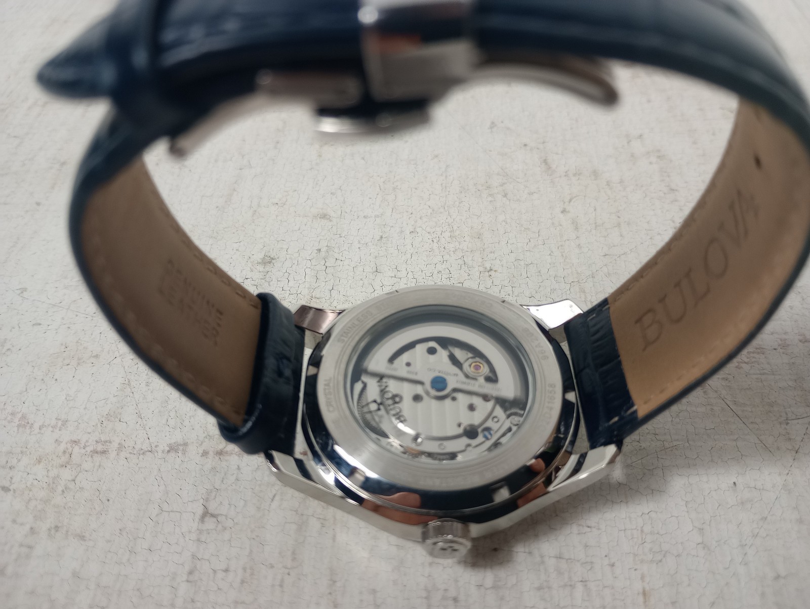 Bulova 96A206 Wilton Automatic Men’s Watch w/ Rotating Charge Case