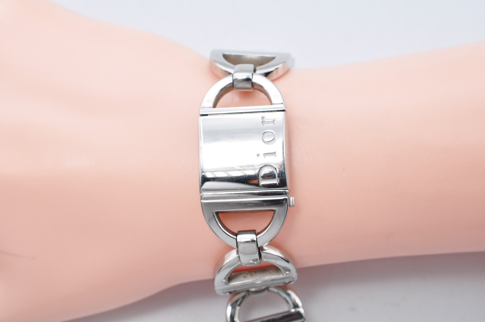 Christian Dior D78-100 Pandiora Quartz Watch Mirror Dial Women w/Full Set w-1315