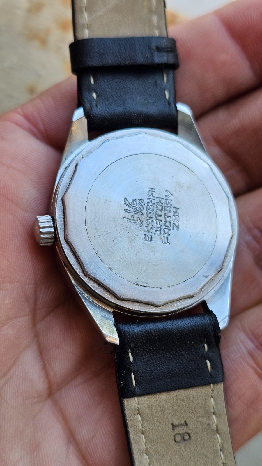 Shangai 19 Jewels Manual Winding Watch