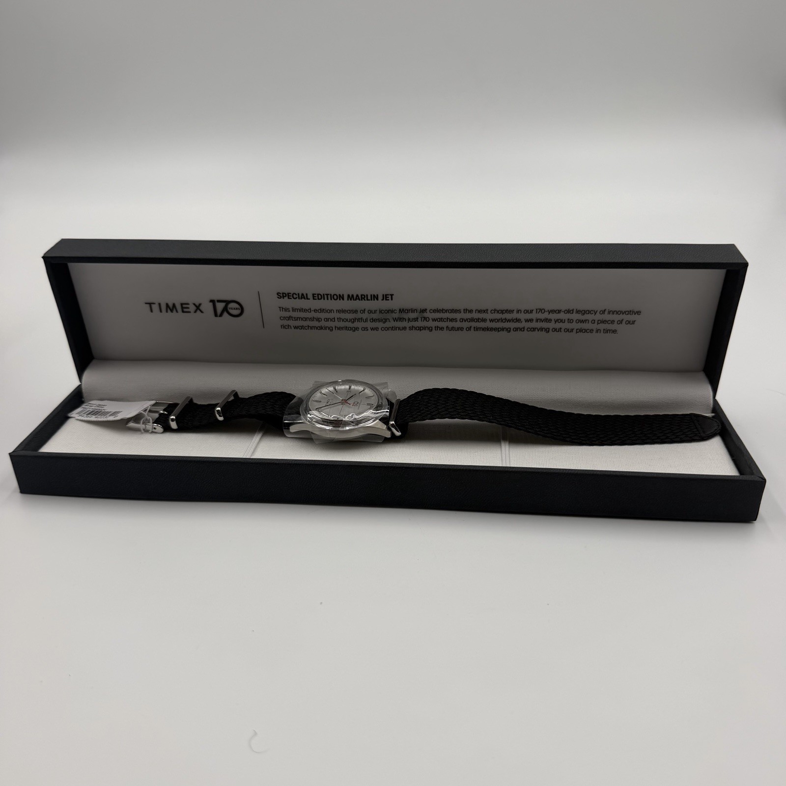 Timex Marlin Jet 170th Anniversary 38mm Fabric Strap Watch 24/170