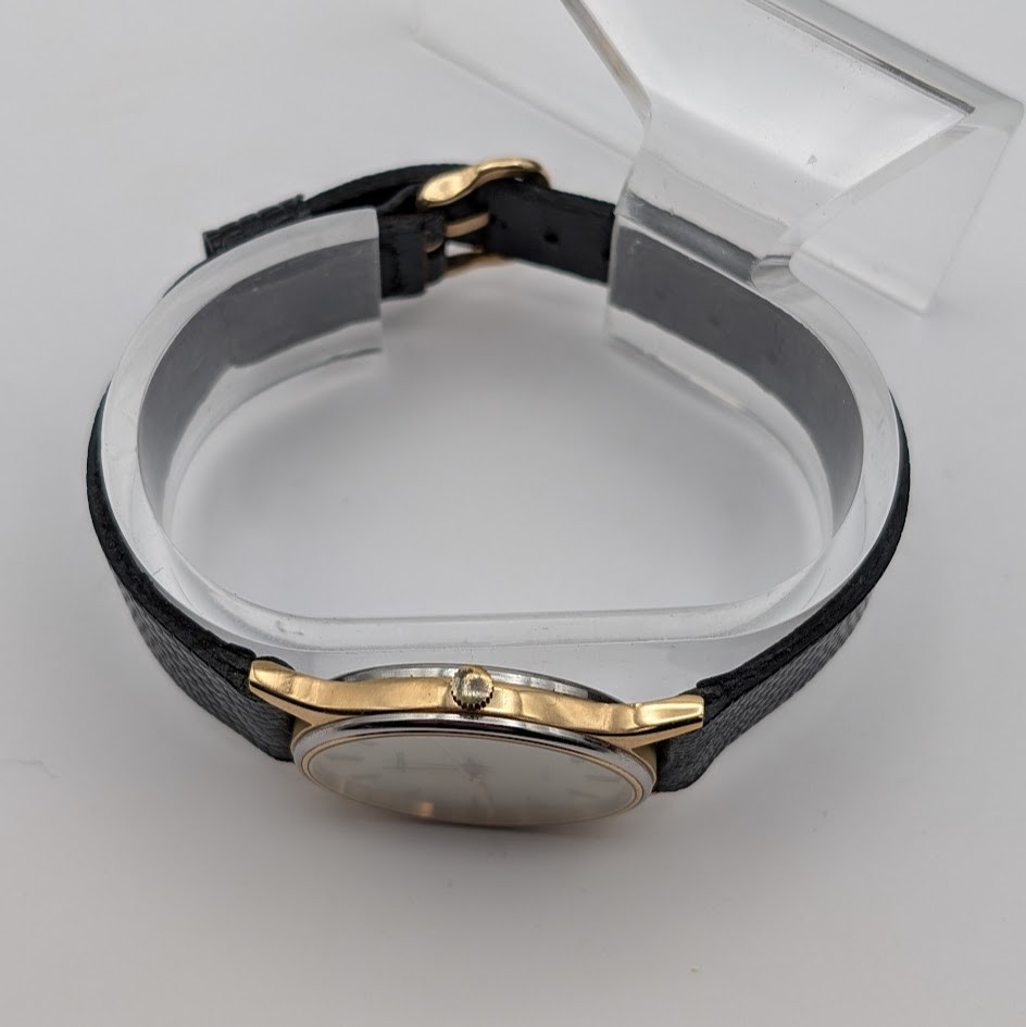 Helbros Quartz Watch 31mm – Gold Tone – W. Germany Movement – Running