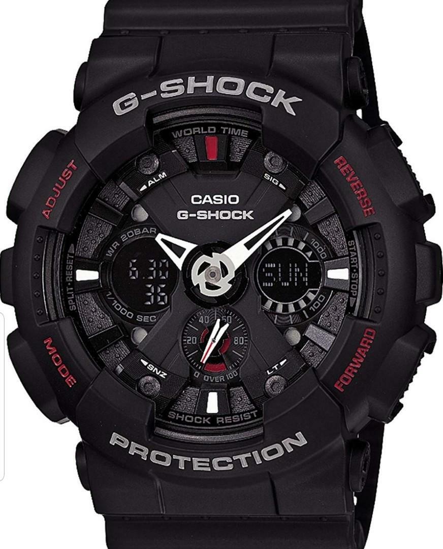 CASIO G-Shock GA-120-1ADR ‘Motorcycle’