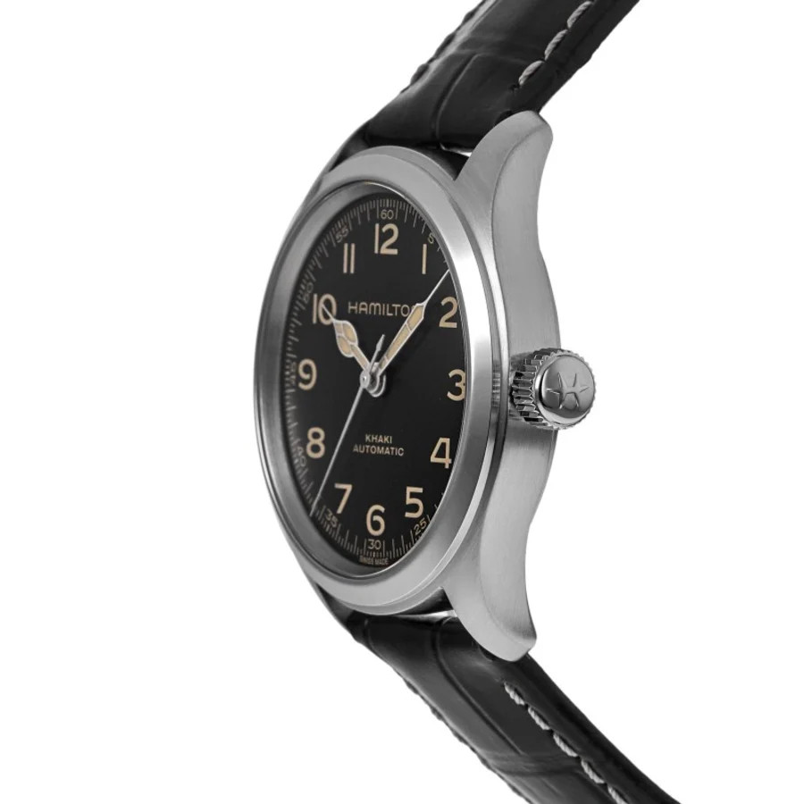 New Hamilton Khaki Field Murph 38mm Automatic Black Dial Men’s Watch H70405730