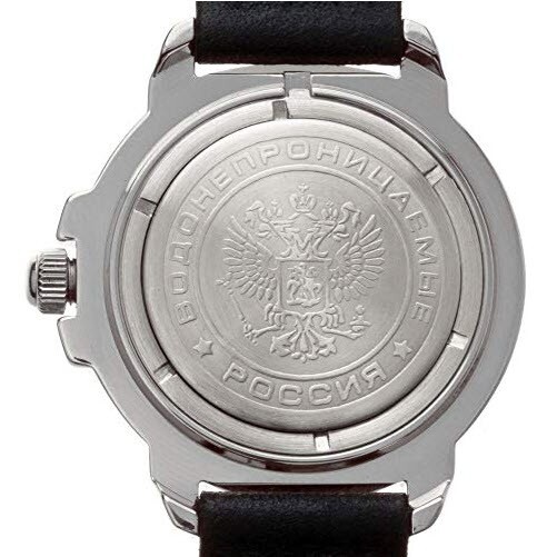 Vostok Komandirskie 81615V Watch 24-Hour Military Mechanical USA Seller