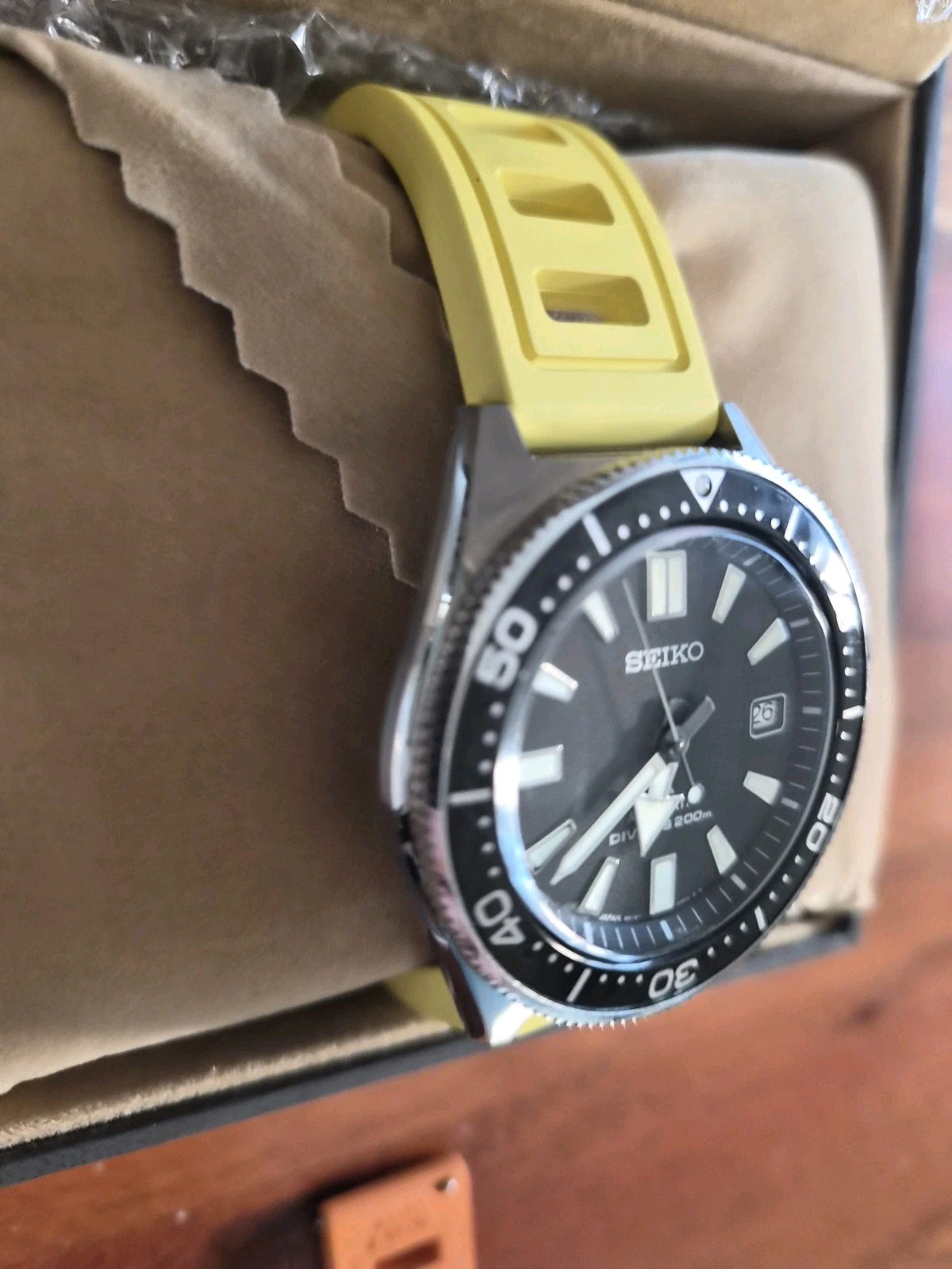 JDM Mint SEIKO Prospex SBDC051 62MAS 1965 200m Diver Stainless Automatic Watch