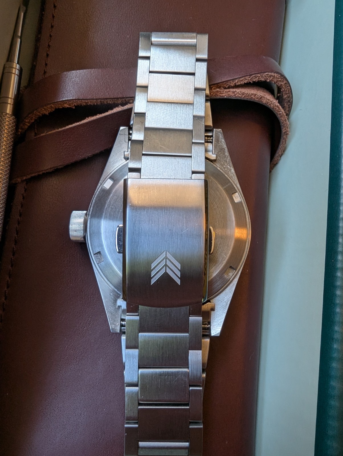 Lorier Falcon Series 1 Silver White & Guilt Dial 39mm