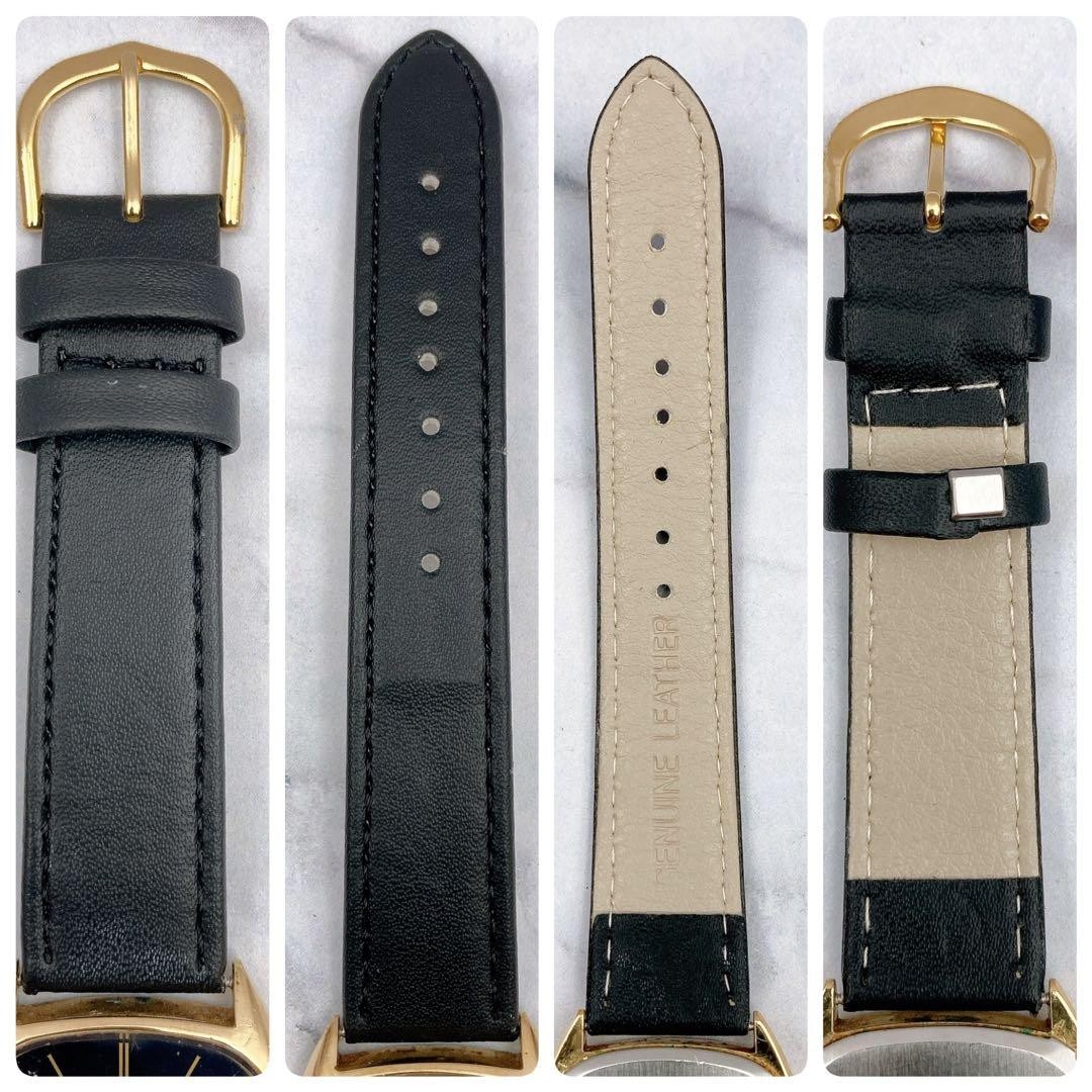 SEIKO Chariot 7820-5000 Gold Plated Square Gold Dial Quartz Watch
